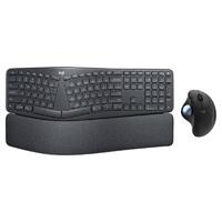 logitech 罗技 K860 无线薄膜键盘+ERGO M575 无线鼠标 无线键鼠套装 黑色