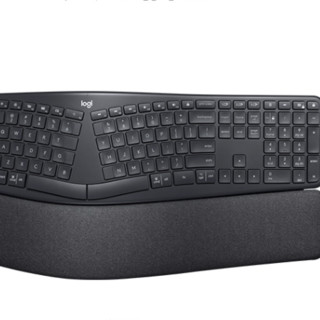logitech 罗技 K860 无线薄膜键盘+MX ERGO 无线鼠标 无线键鼠套装 黑色