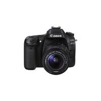 Canon 佳能 EOS 80D APS-C画幅 数码单反相机 黑色 EF-S 10-18mm F3.5 IS STM 变焦镜头 单镜头套机