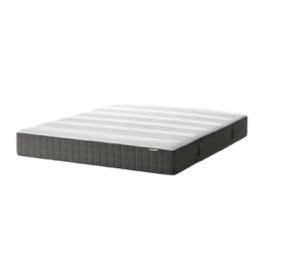 Ikea 宜家hovag 海沃格袋装弹簧床垫硬型 深灰色150x200 厘米 报价价格评测怎么样 什么值得买