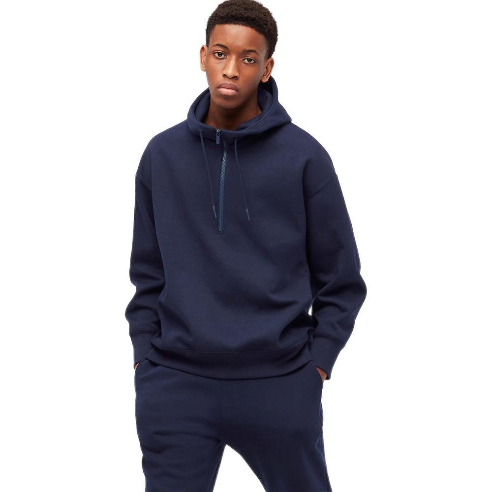 uniqlo 优衣库 设计师合作款  j 437821 男士快干半拉链连帽运动卫衣