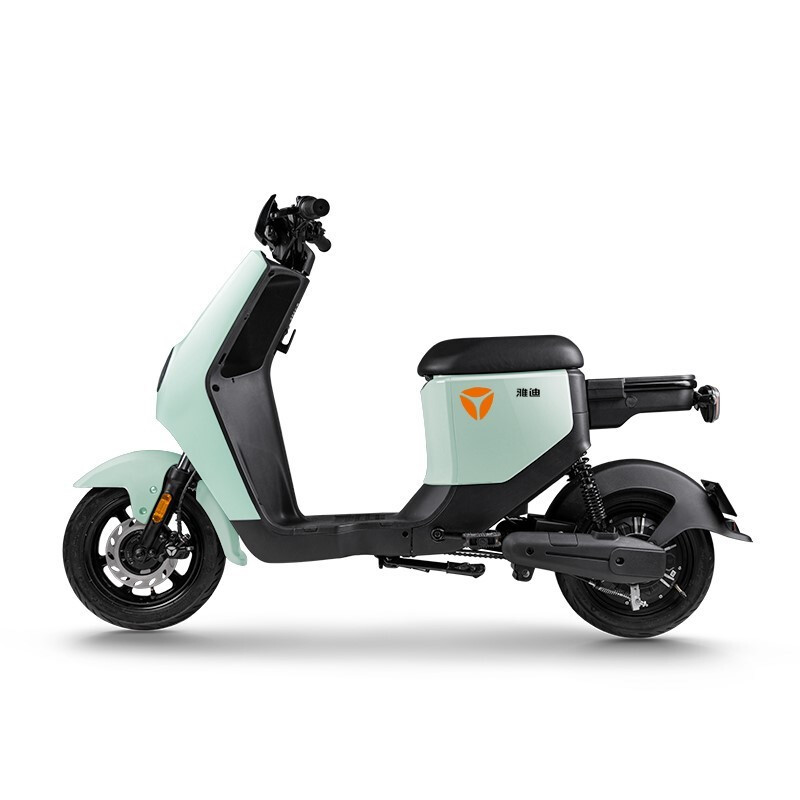 yadea 雅迪 de2 电动自行车 tdr2467z 48v24ah锂电池 牛油果绿