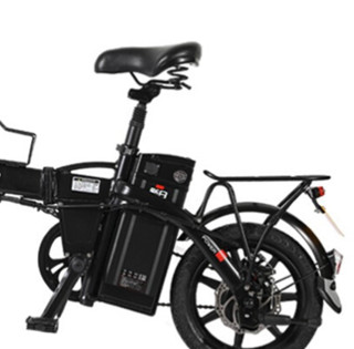 SUNRA 新日 DC1 电动自行车 TDSZH-206 48V12Ah锂电池 哑光黑
