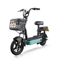 SUNRA 新日 小喇叭 电动自行车 TDT4720Z 48V12Ah铅酸电池 艾绿/油光黑