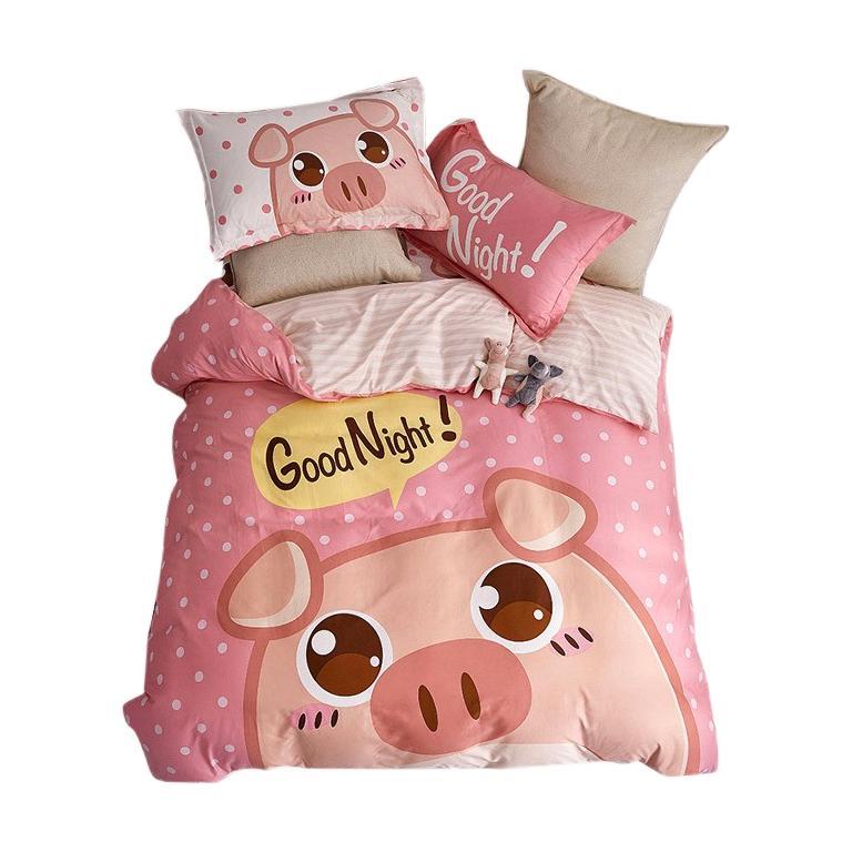 lovokids 乐我童年 粉红猪 全棉床品件套