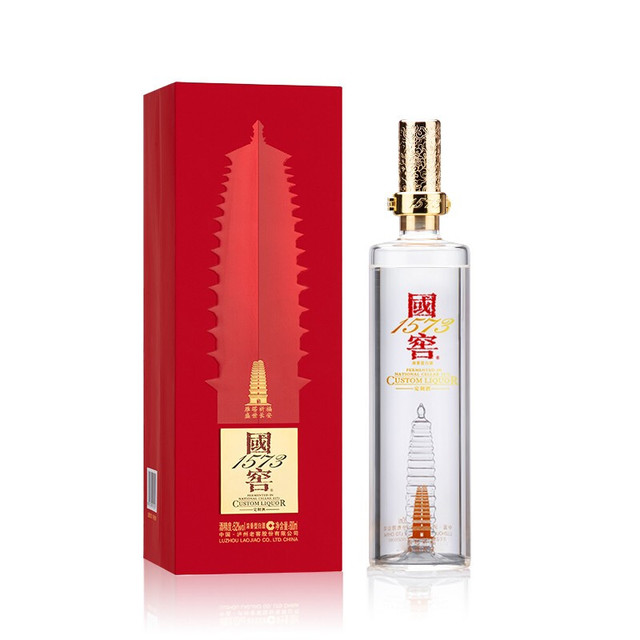 【新品未開封】中国白酒 国窖1573 广州塔 600ml 52度　希少 国窖1573 雁塔祈福盛世长安定制酒52%vol 浓香型白酒600ml 单瓶装【报价