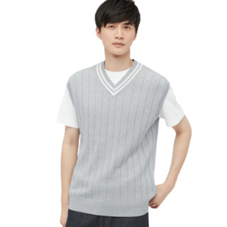 UNIQLO 优衣库 男女款V领背心 439928