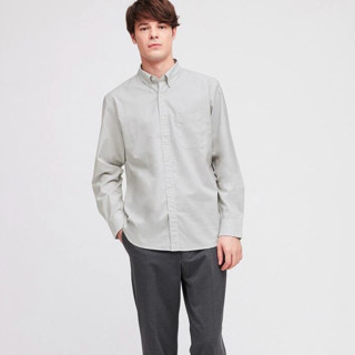 UNIQLO 优衣库 男士长袖衬衫 425056