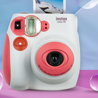 INSTAX MINI 7S 手账礼盒版 拍立得 冬日红（86x54mm）