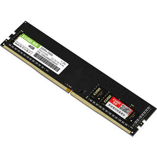 CUSO 酷兽 DDR4 2666MHz 台式机内存 普条 黑色 4GB