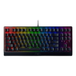 RAZER 雷蛇 黑寡妇蜘蛛 V3 竞技版 87键 有线机械键盘 绿轴