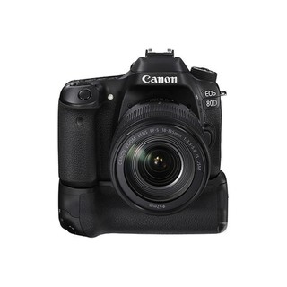 Canon 佳能 EOS 80D APS-C画幅 数码单反相机 黑色 EF-S 18-135mm F3.5 IS STM 长焦变焦镜头 单镜头套机