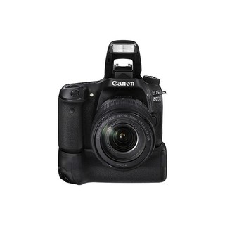 Canon 佳能 EOS 80D APS-C画幅 数码单反相机 黑色 EF-S 18-135mm F3.5 IS STM 长焦变焦镜头 单镜头套机