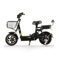 SUNRA 新日 MC3 电动自行车 TDTZD-432 48V12h铅酸电池 油光黑