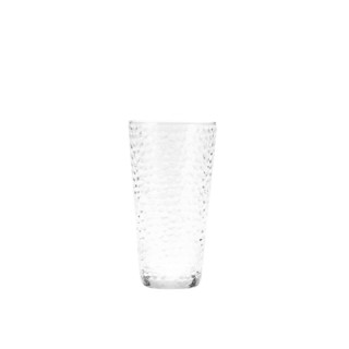 MAXCOOK 美厨 玻璃水杯 锤纹光身玻璃杯  300ml高两只装 MCB527