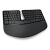 Microsoft 微软 5KV-00001 89键 2.4G无线薄膜键盘 黑色 无光