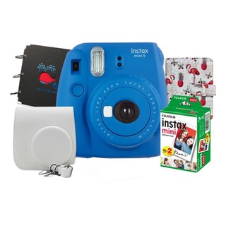 FUJIFILM 富士 INSTAX mini9 拍立得 (86x54mm) 海水蓝 奢华配件礼包