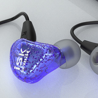 iSK 声科 sem3C 入耳式监听耳机（挂耳）蓝色