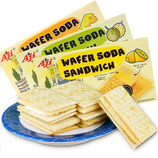 aji 苏打夹心饼干 柠檬味 200g