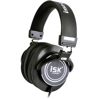 MDH8000耳罩式头戴式封闭动圈有线监听耳机 黑色 3.5mm录音棚专用