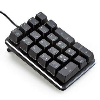 Magicforce 魔蛋 Smart 21键 有线机械键盘 黑色 佳达隆G轴青轴 单光