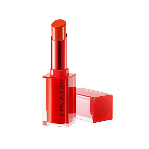 商品shu uemura 植村秀 小红方无色限炙烈唇膏 #aor570 2020焰光限定