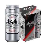 Asahi 朝日啤酒 超爽系列生啤 500ml*4罐