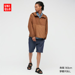 UNIQLO 优衣库 434988 男士抽绳针织松紧短裤