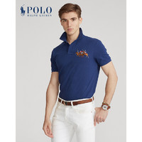 RALPH LAUREN 拉尔夫·劳伦 Ralph Lauren/拉夫劳伦男装2021春定制修身小马图案Polo衫RL13145 410-海军蓝 S