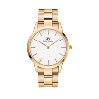 Daniel Wellington 丹尼尔惠灵顿 ICONIC LINK系列 40毫米石英腕表 DW00100343