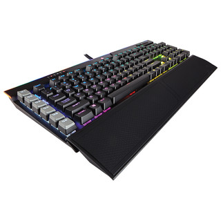 USCORSAIR 美商海盗船 K95 RGB PLATINUM 110键 有线机械键盘 黑色 Cherry银轴 RGB