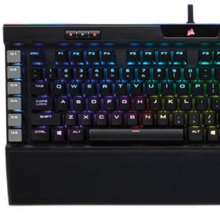 USCORSAIR 美商海盗船 K95 RGB PLATINUM 110键 有线机械键盘 黑色 Cherry银轴 RGB