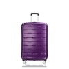 爆款热卖哑光拉杆箱简约线条TSA密码锁旅行箱时尚行李箱BP7 20寸 紫色.