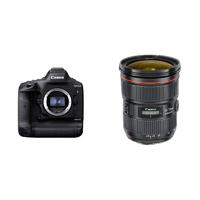 Canon 佳能 EOS 1DX Mark III 全画幅 数码单反相机 黑色 EF 24-70mm F2.8 II USM 变焦镜头 单镜头套机