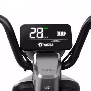 Yadea 雅迪 欧逸Li 电动自行车 TDT2345Z 48V20Ah锂电池 科技银 篮筐靠背版