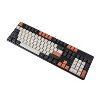 ROYAL KLUDGE K104 104键 有线机械键盘 黑色 国产茶轴 单光
