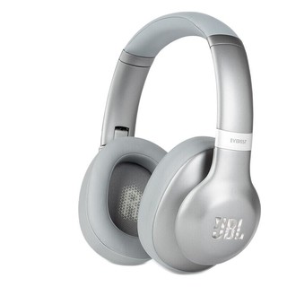 JBL 杰宝 V710 耳罩式头戴式蓝牙耳机 山峰银