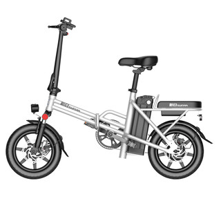SUNRA 新日 F9 豪华版 电动自行车 48V12Ah锂电池 白色