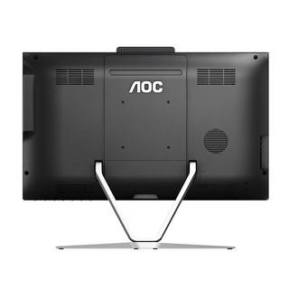 AOC 冠捷 美人鱼系列 C246B 23.8英寸 商用一体机 黑色 (兆芯KX-6640MA、核芯显卡、8GB、256GB SSD、1080P、60Hz)
