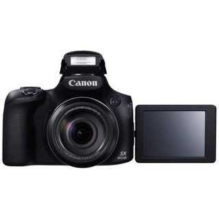 Canon 佳能 PowerShot SX70 HS 3英寸数码相机 (3.8-247.0mm、F3.4) 黑色