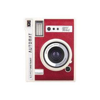 lomography 乐魔 Lomo'Instant Automat 拍立得 (86×54mm) 复古红 连三款镜头及影像分割器套装