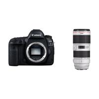 Canon 佳能 EOS 5D Mark IV 全画幅 数码单反相机 黑色 EF 70-200mm F2.8 IS III USM 单镜头套机