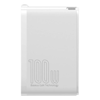 BASEUS 倍思 氮化镓充电器 Type- C/USB-A 100W 白色+Type-C 100W 线充套装