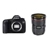 Canon 佳能 EOS 5DSR 全画幅 数码单反相机 黑色 EF 24-70mm F2.8 II USM 变焦镜头 单镜头套机