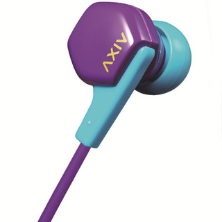 JVC 杰伟世 HA-FX17-VA 入耳式挂耳式有线耳机 紫蓝色 3.5mm