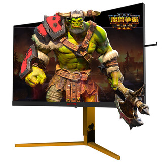 AOC 冠捷 AGON 魔兽争霸III AG273QCXW 27英寸 VA 曲面 FreeSync 显示器 (2560×1440、144Hz、122%sRGB、HDR400)