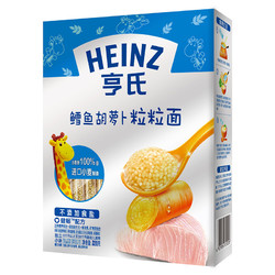Heinz 亨氏 金装 鳕鱼胡萝卜粒粒面 320g