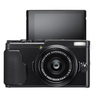FUJIFILM 富士 X系列 X70 3英寸数码相机 (18.5mm、F2.8) 银色