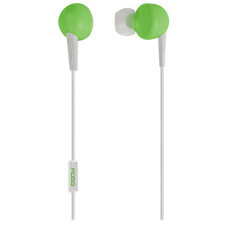 KOSS 高斯 KEB6 入耳式有线耳机 绿色 3.5mm