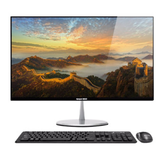 Great Wall 长城 A2408 19英寸 商用一体机 白色(奔腾J3710、核芯显卡、8GB、128GB SSD、1440*900、60Hz)
